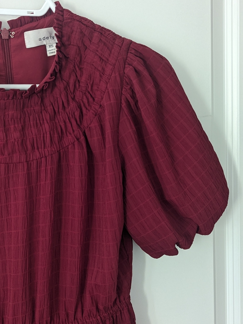 Adelyn Rae Crimson Dress